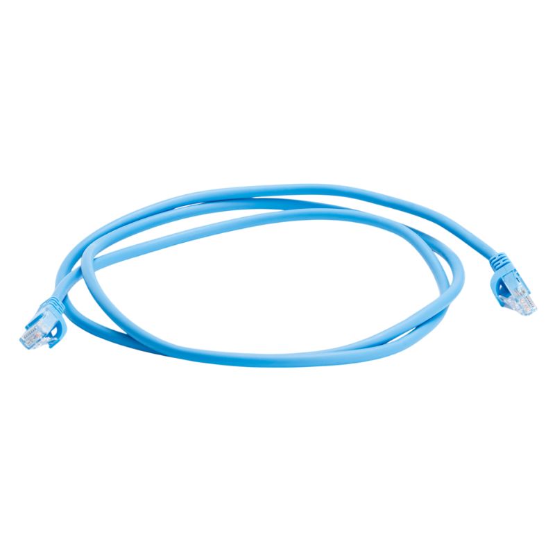 Patch Cord sin blindaje (U/UTP) CAT6, color azul, 5FT-1.5M