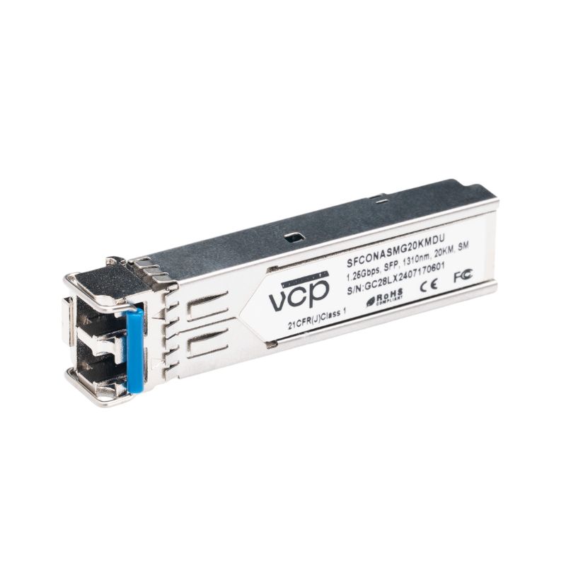 TRANSCEPTOR SFCONASMG20KMDU, SM 1.25G LC 20K