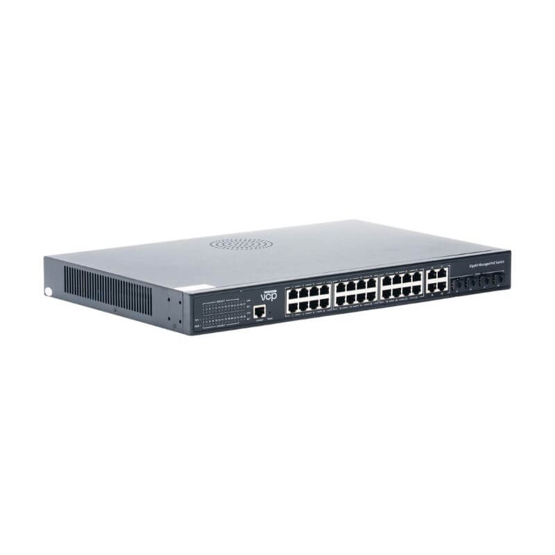 SWITCH SWCA24GP4G4SFP,24GIGPOE+4SFP+4COB COM