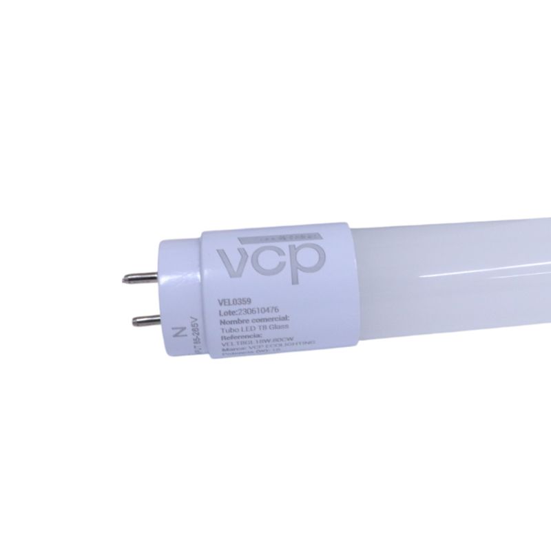 TUBO LED T8 VIDRIO