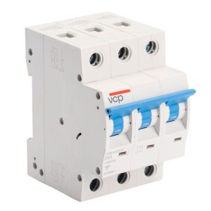 Mini-interruptores MCB 6KA, 220V, 50A, 3P