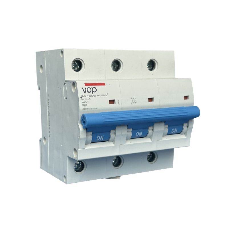 Mini-interruptores MCB 10KA, 220V, 100A, 3P