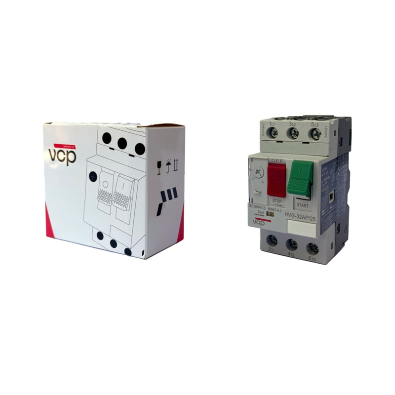 Guardamotor, 44,5x61x76mm, 200V/440V, 20 – 25A, 50kA