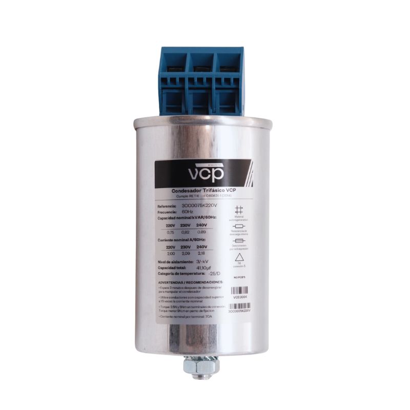 Condensadores de baja tensión 220V, 1.00kVAr