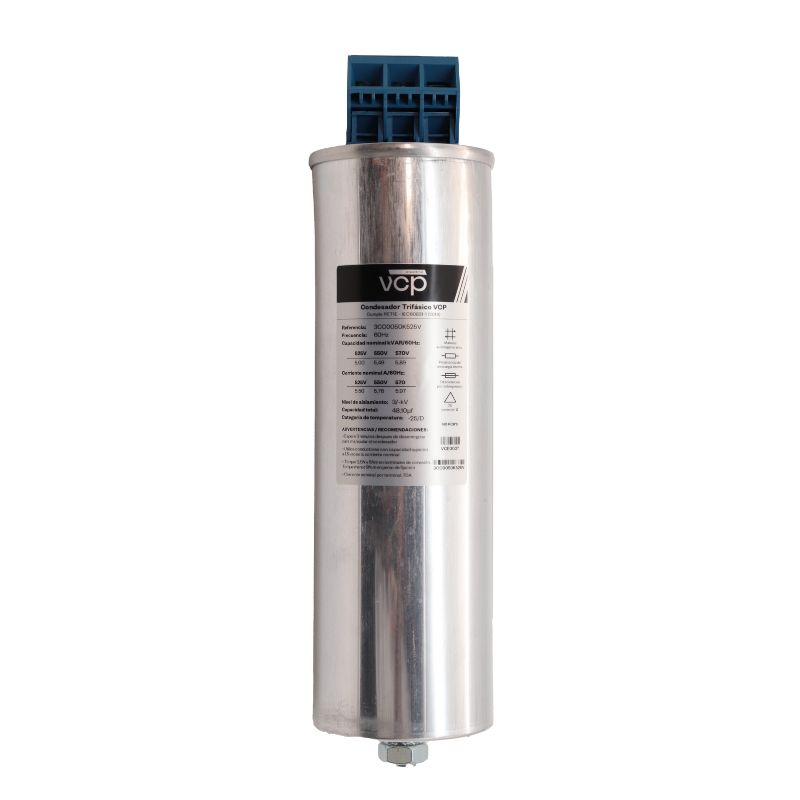 Condensadores de baja tensión 525V, 7.50kVAr