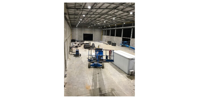 Luminarias para naves industriales