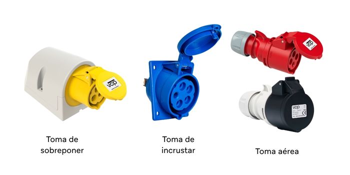 Tomas industriales VCP